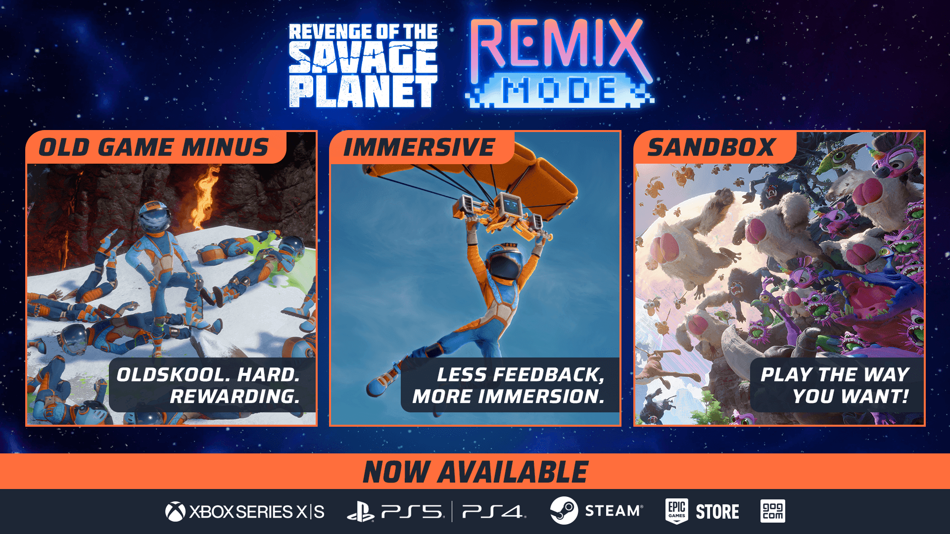 Remix Mode & more is LIVE in our first free DLC